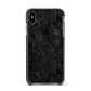 Chinese Tiger Apple iPhone Xs Max Impact Case Black Edge on Black Phone