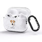Chinook Personalised AirPods Pro Glitter Case Side Image