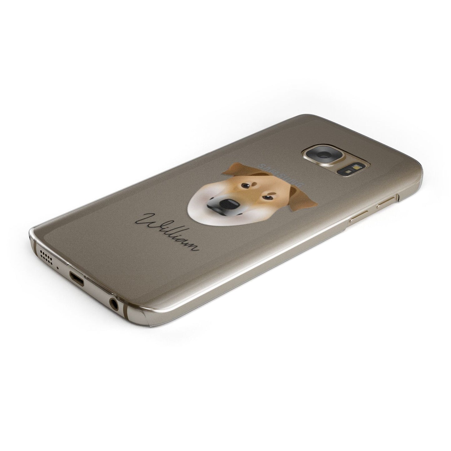Chinook Personalised Samsung Galaxy Case Bottom Cutout