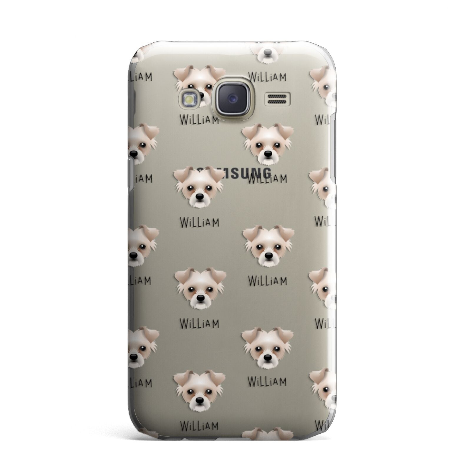 Chipoo Icon with Name Samsung Galaxy J7 Case