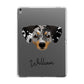 Chiweenie Personalised Apple iPad Grey Case