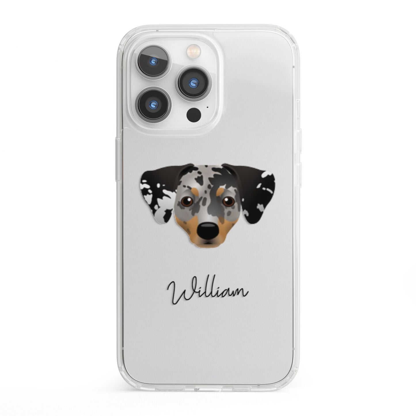 Chiweenie Personalised iPhone 13 Pro Clear Bumper Case