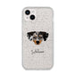 Chiweenie Personalised iPhone 14 Plus Glitter Tough Case Starlight