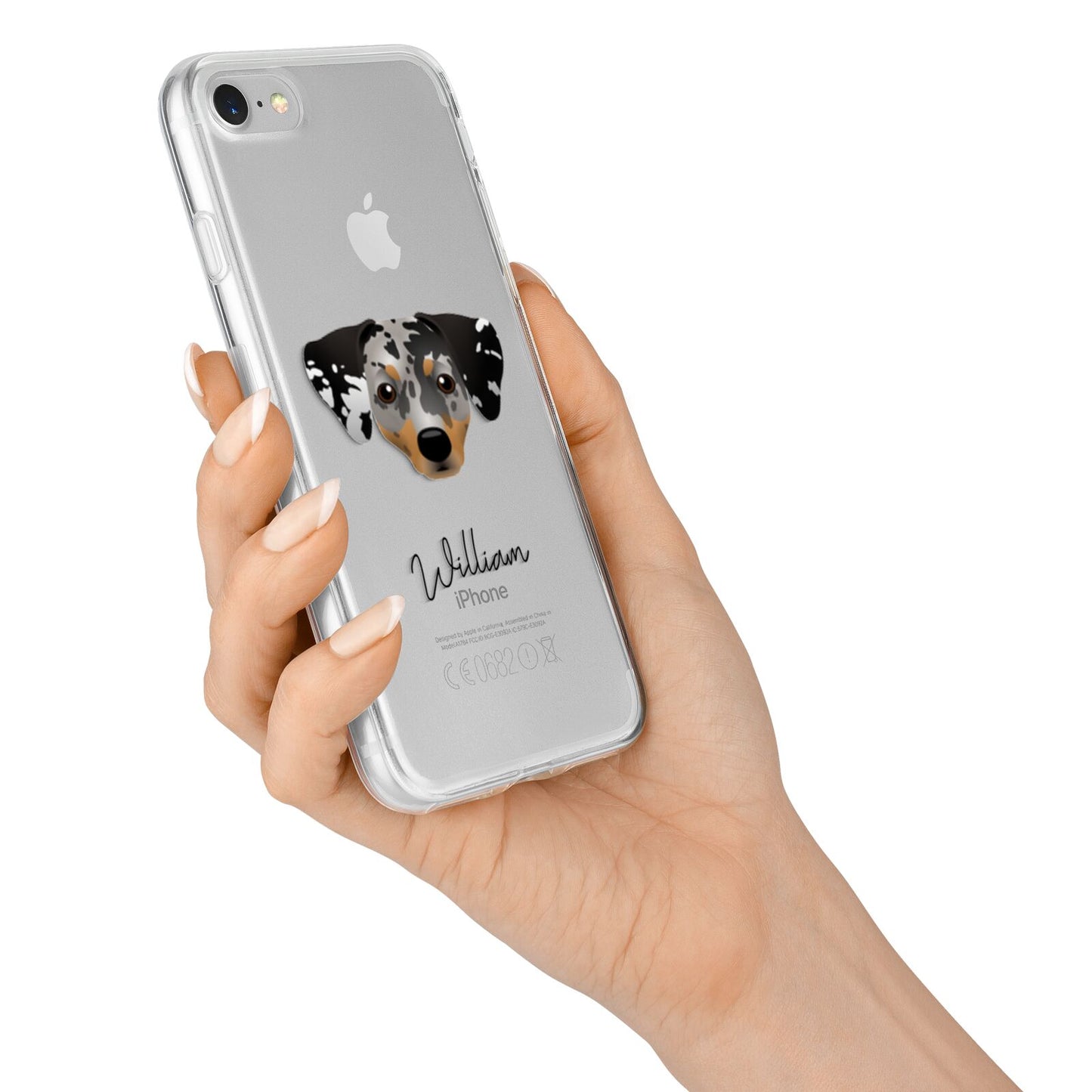 Chiweenie Personalised iPhone 7 Bumper Case on Silver iPhone Alternative Image
