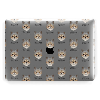 Chorkie Icon with Name Apple MacBook Case