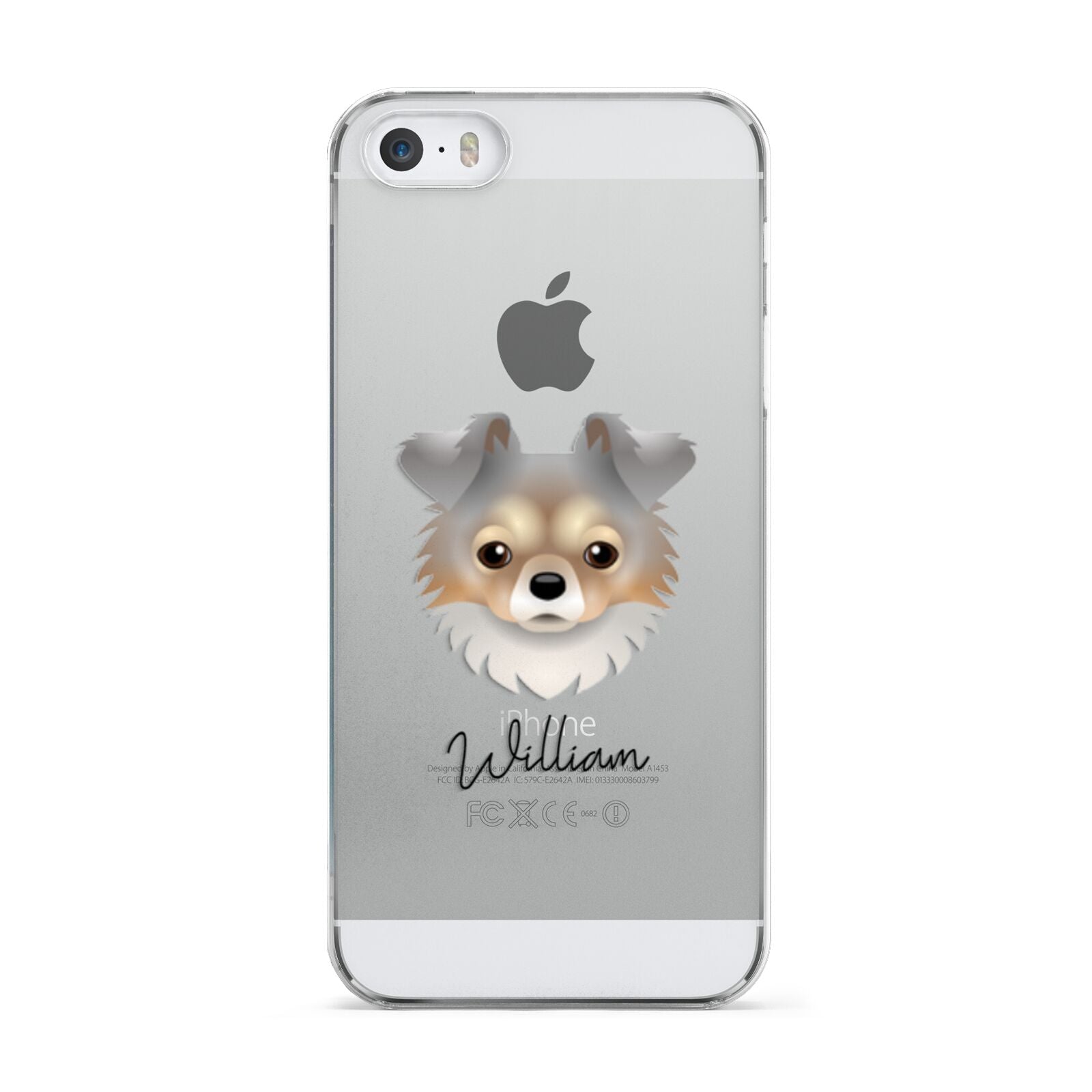 Chorkie Personalised Apple iPhone 5 Case