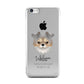 Chorkie Personalised Apple iPhone 5c Case