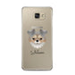 Chorkie Personalised Samsung Galaxy A5 2016 Case on gold phone