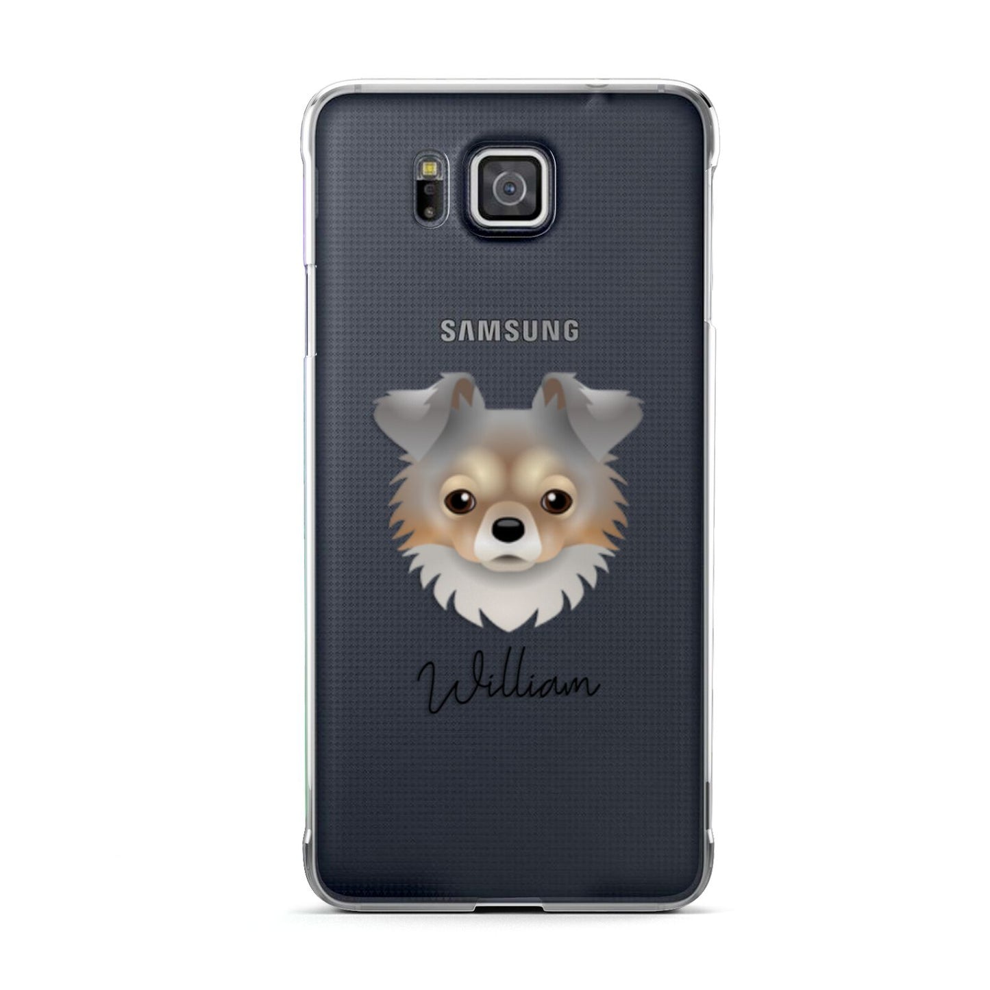 Chorkie Personalised Samsung Galaxy Alpha Case