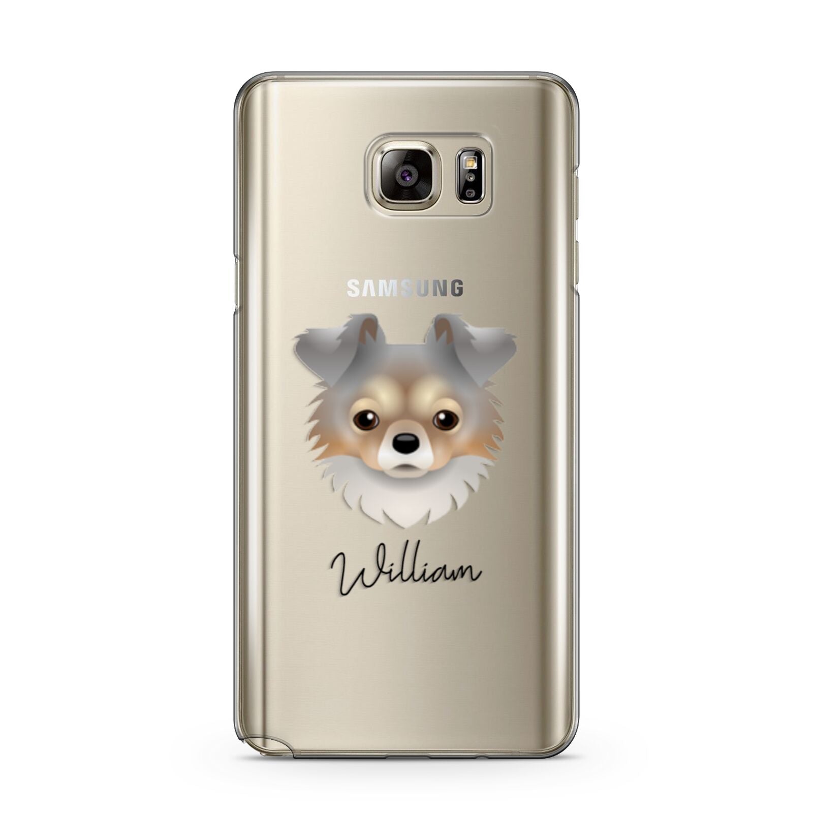 Chorkie Personalised Samsung Galaxy Note 5 Case