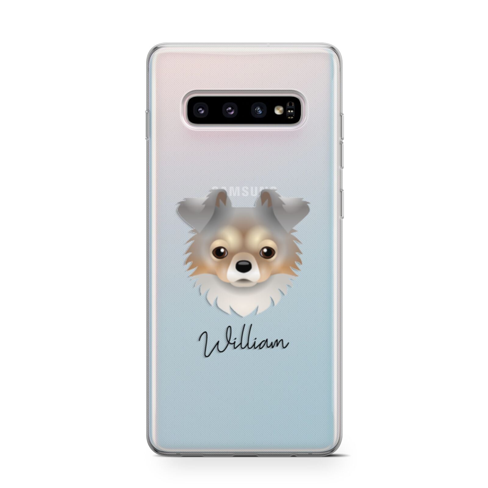 Chorkie Personalised Samsung Galaxy S10 Case