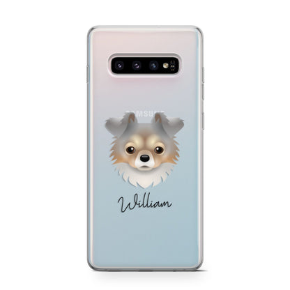 Chorkie Personalised Samsung Galaxy S10 Case