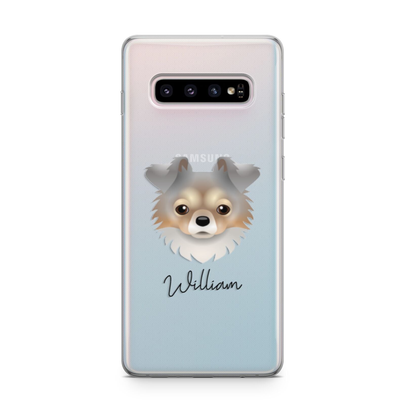 Chorkie Personalised Samsung Galaxy S10 Plus Case