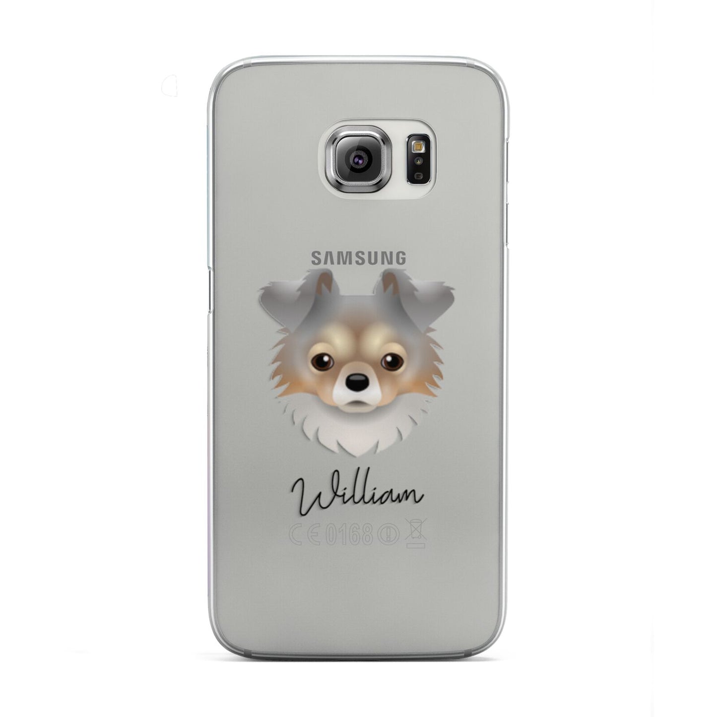 Chorkie Personalised Samsung Galaxy S6 Edge Case