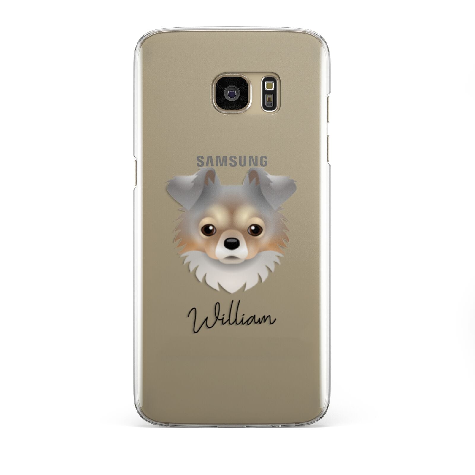 Chorkie Personalised Samsung Galaxy S7 Edge Case