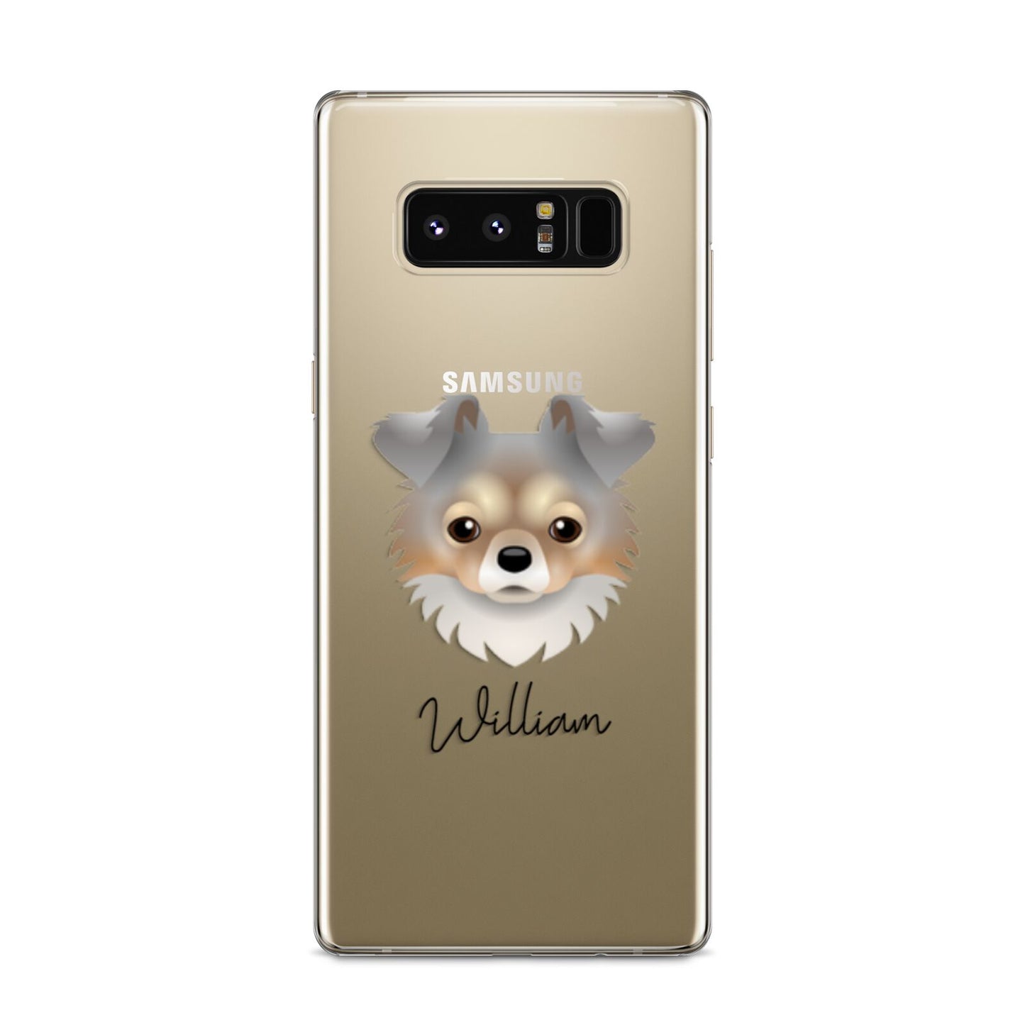 Chorkie Personalised Samsung Galaxy S8 Case