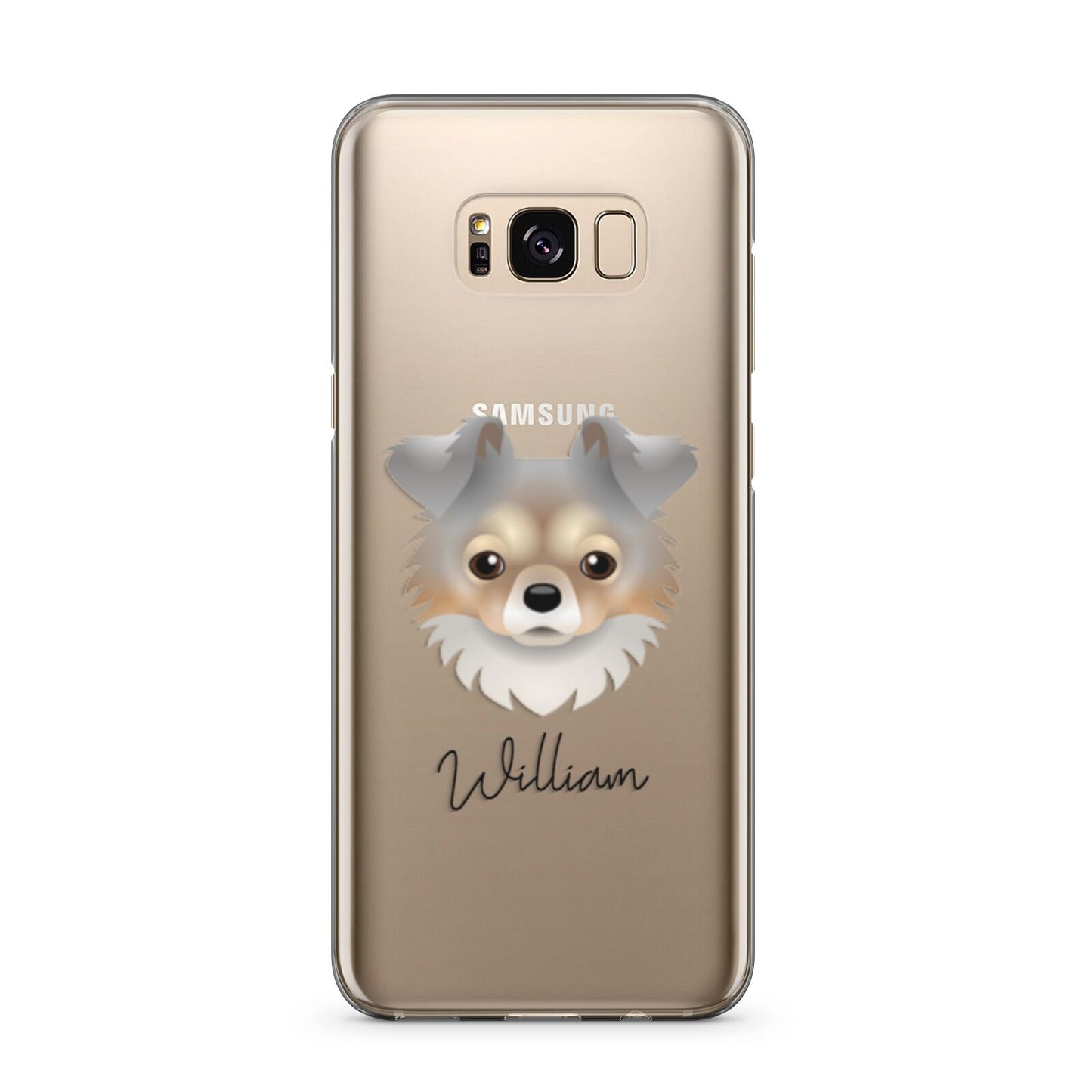 Chorkie Personalised Samsung Galaxy S8 Plus Case