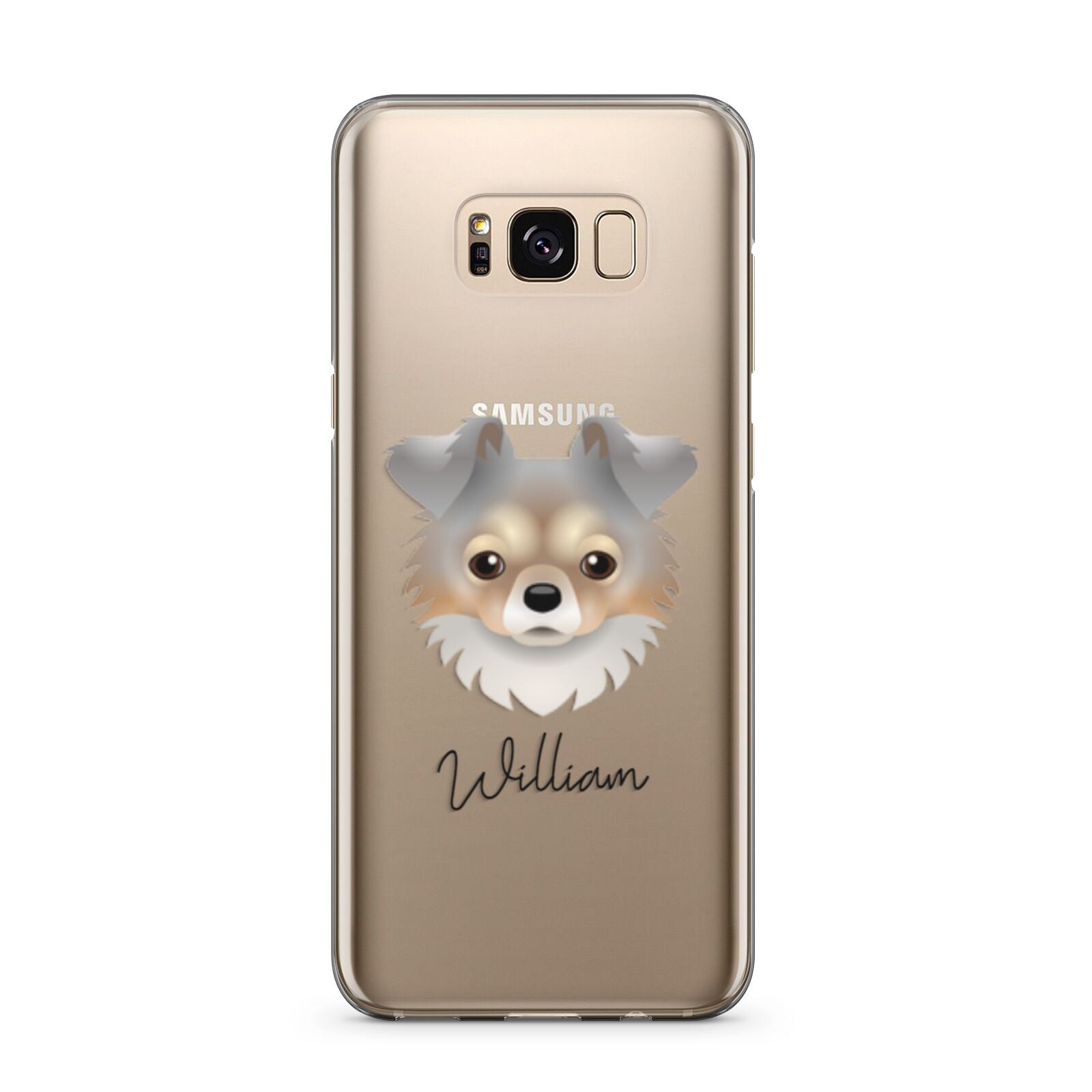 Chorkie Personalised Samsung Galaxy S8 Plus Case