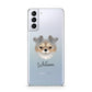 Chorkie Personalised Samsung S21 Plus Phone Case
