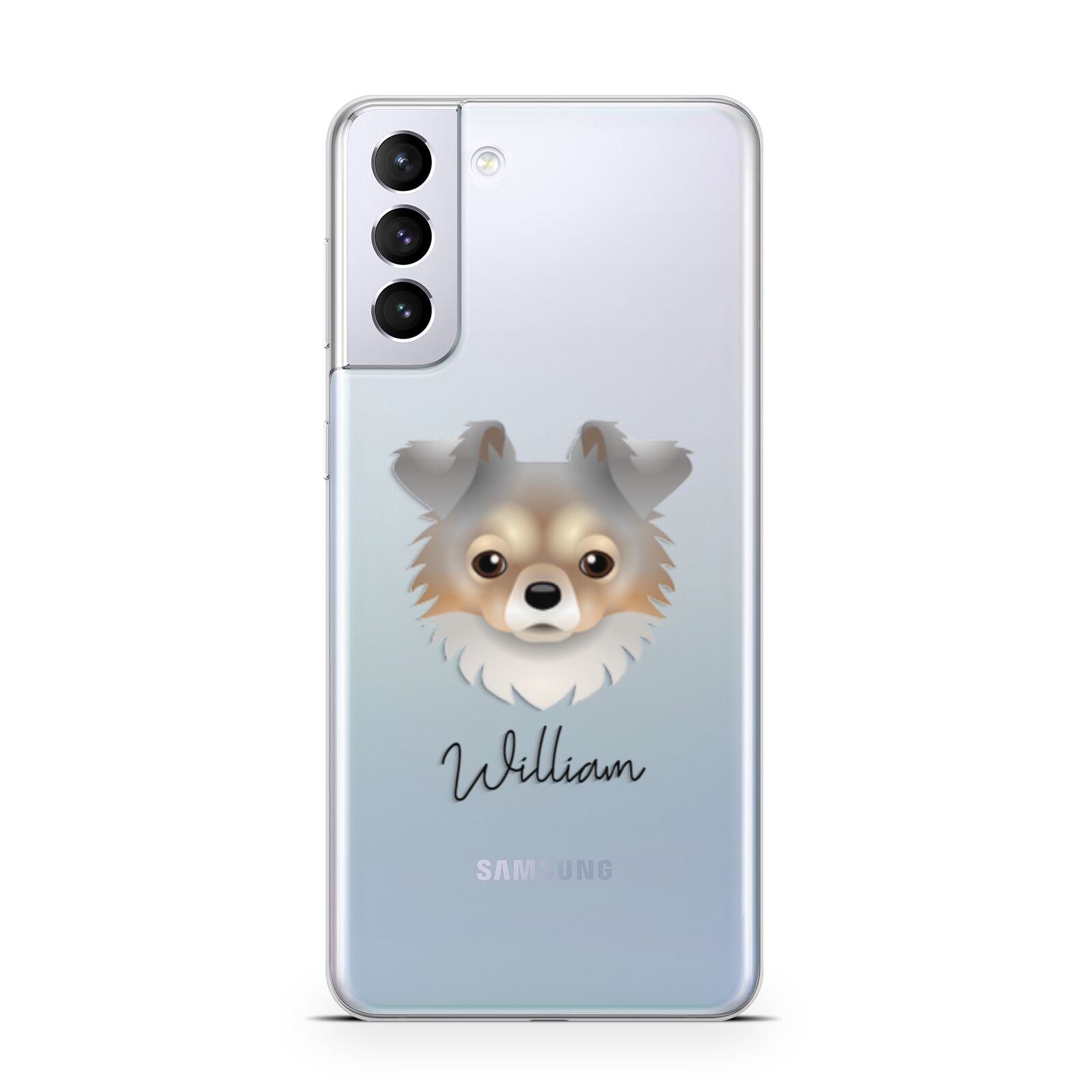 Chorkie Personalised Samsung S21 Plus Phone Case