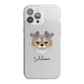 Chorkie Personalised iPhone 13 Pro Max TPU Impact Case with White Edges