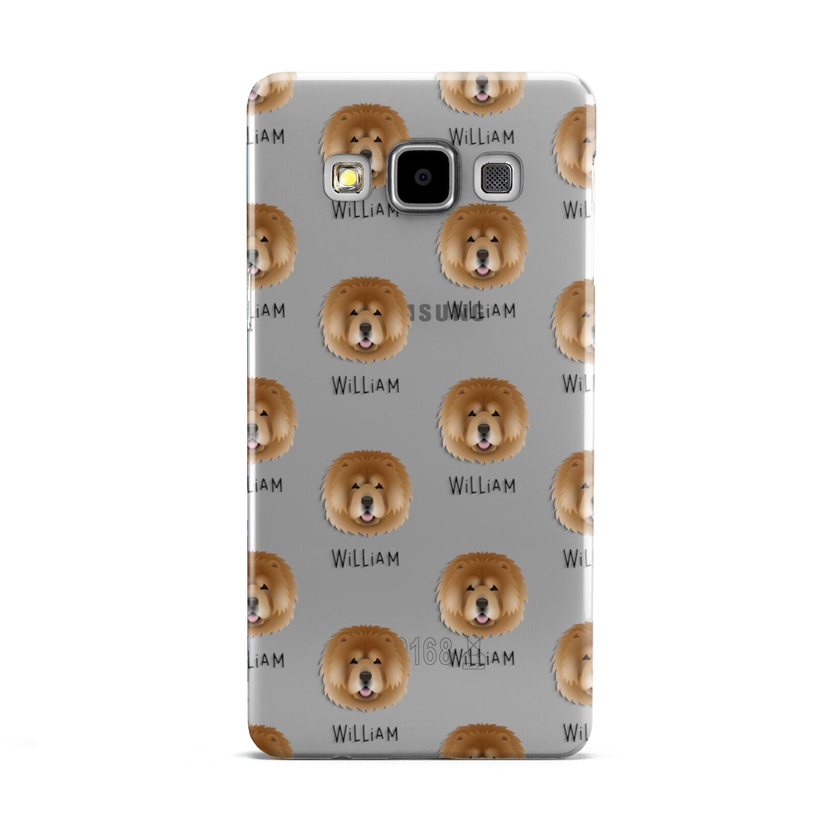 Chow Chow Icon with Name Samsung Galaxy A5 Case