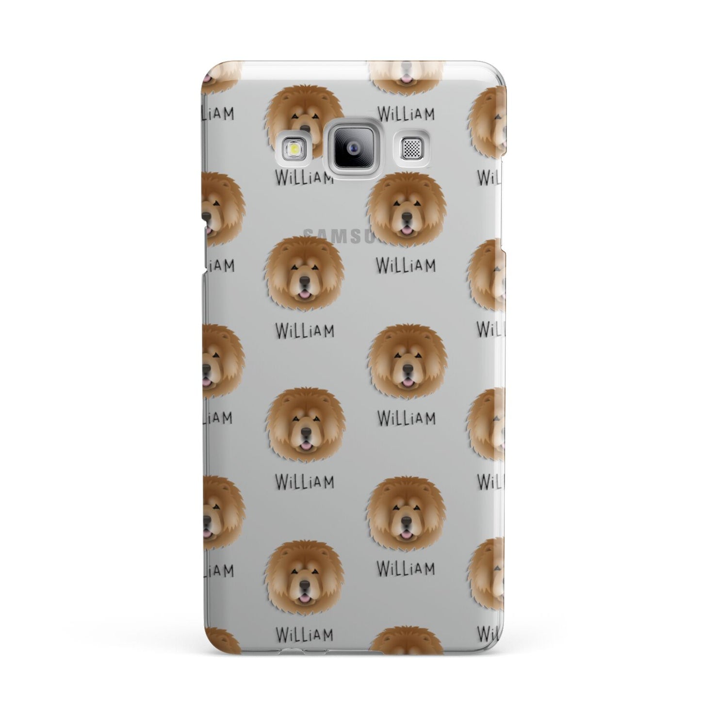 Chow Chow Icon with Name Samsung Galaxy A7 2015 Case