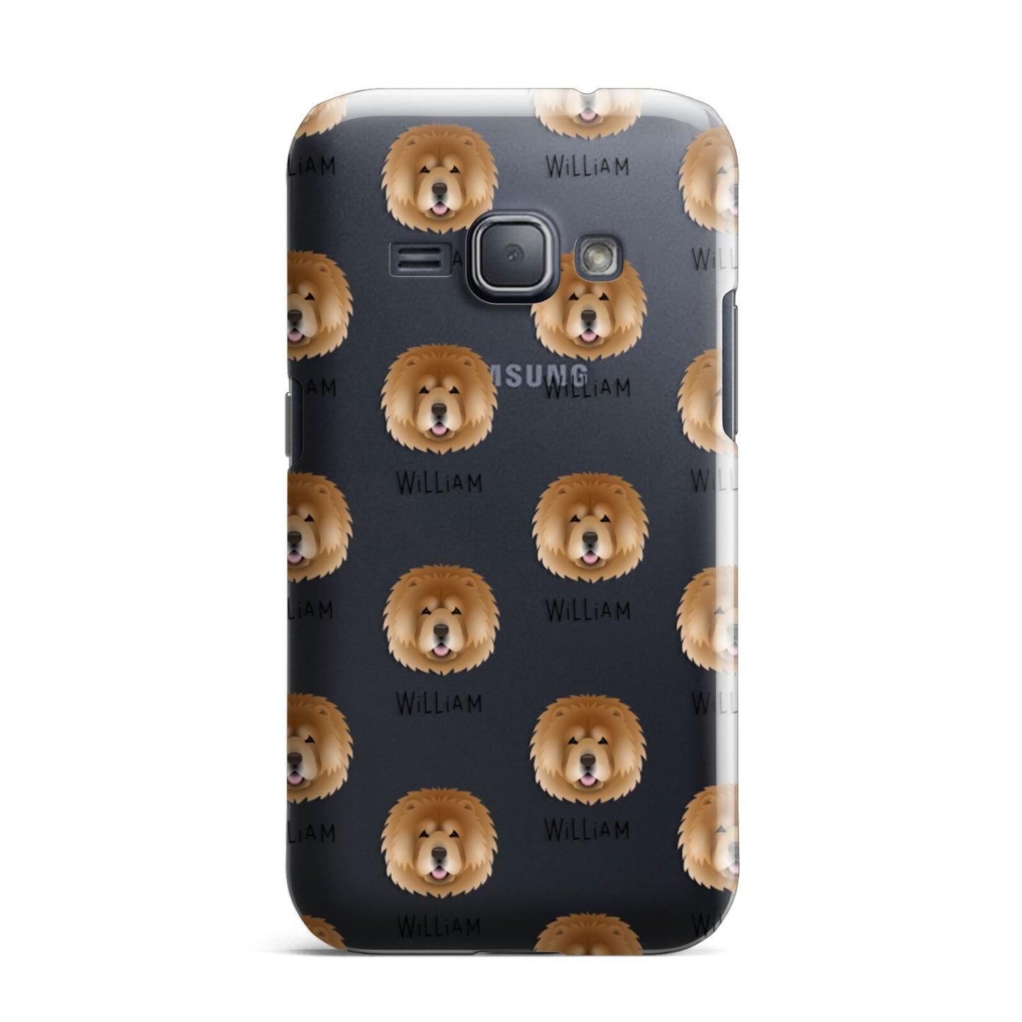 Chow Chow Icon with Name Samsung Galaxy J1 2016 Case