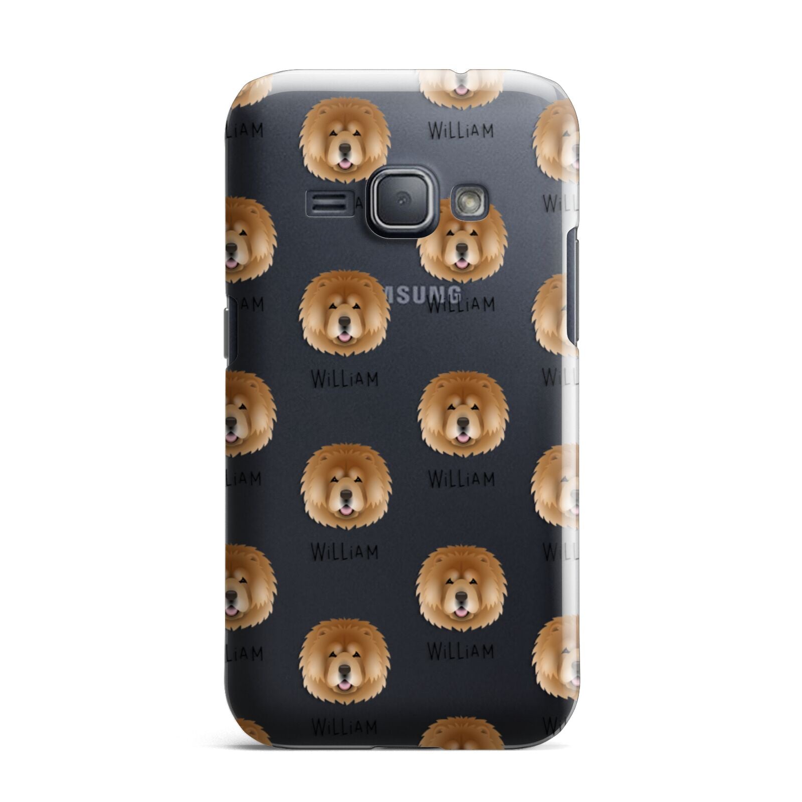 Chow Chow Icon with Name Samsung Galaxy J1 2016 Case