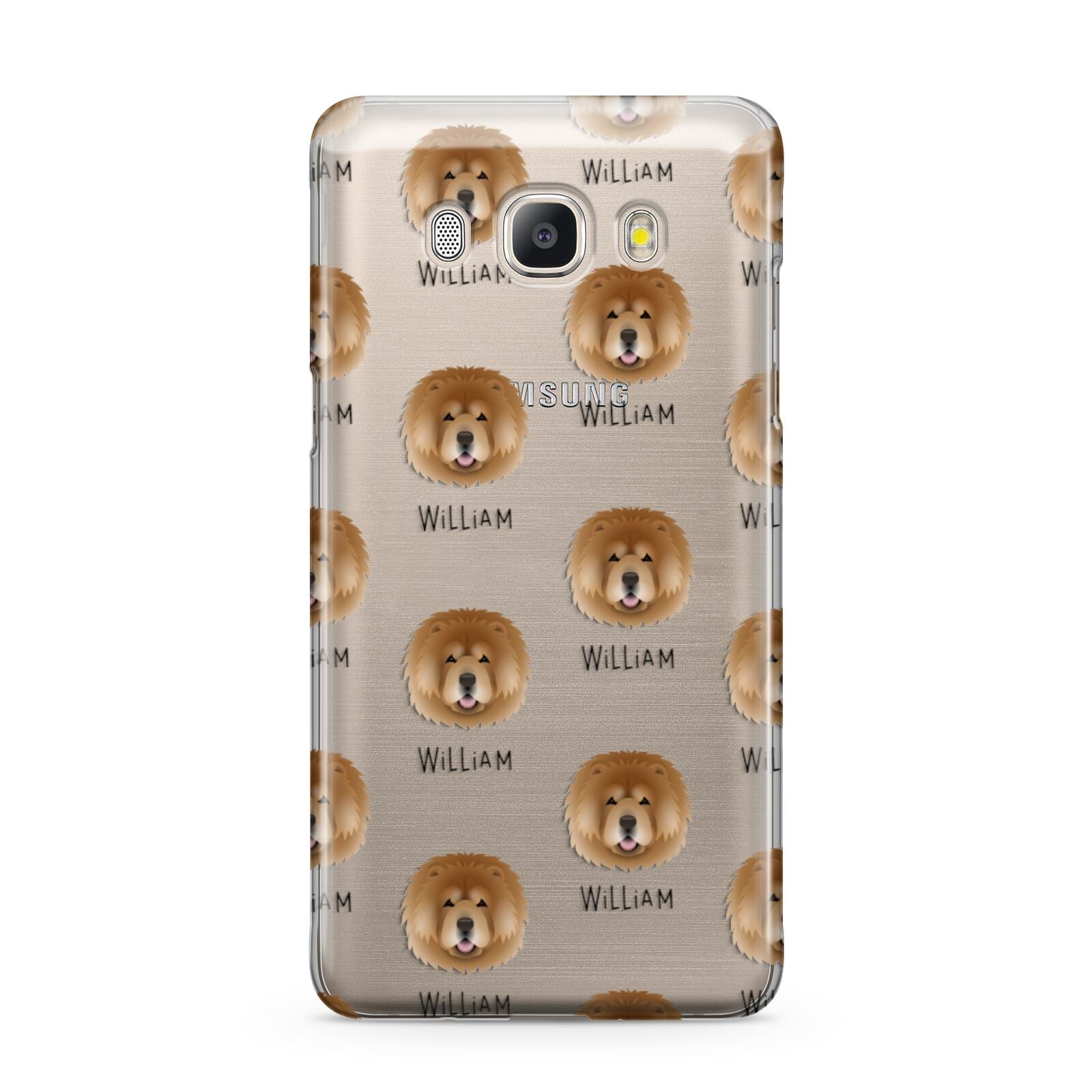 Chow Chow Icon with Name Samsung Galaxy J5 2016 Case