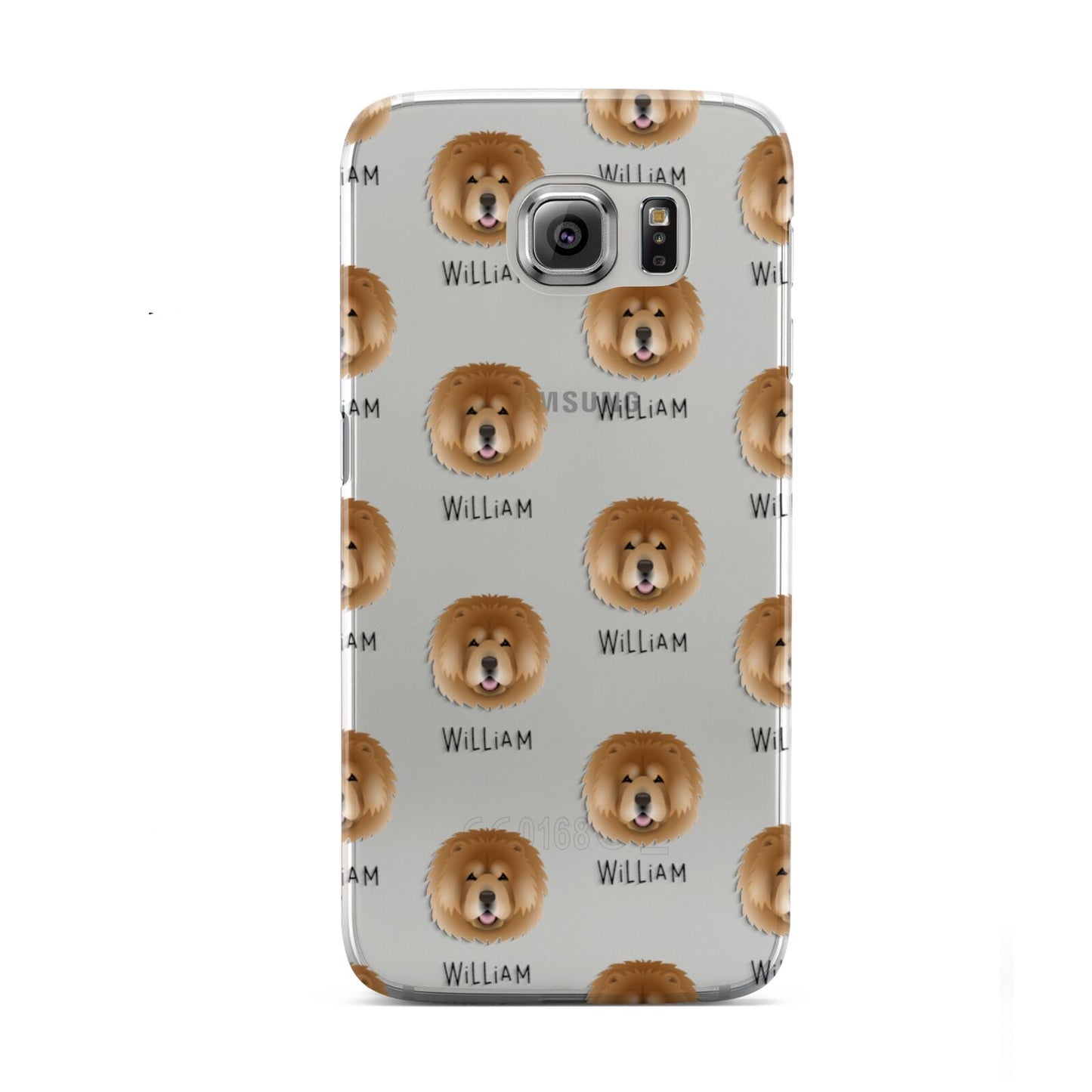 Chow Chow Icon with Name Samsung Galaxy S6 Case