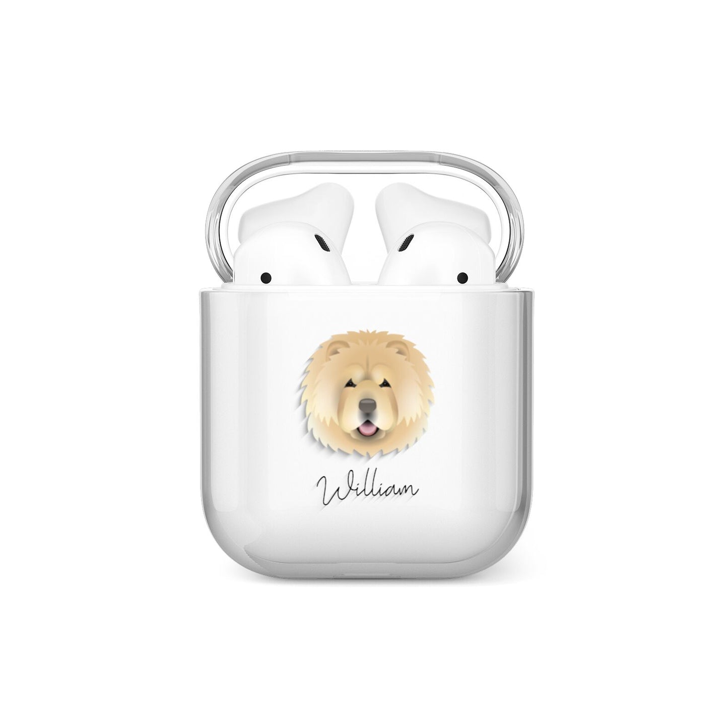 Chow Chow Personalised AirPods Case