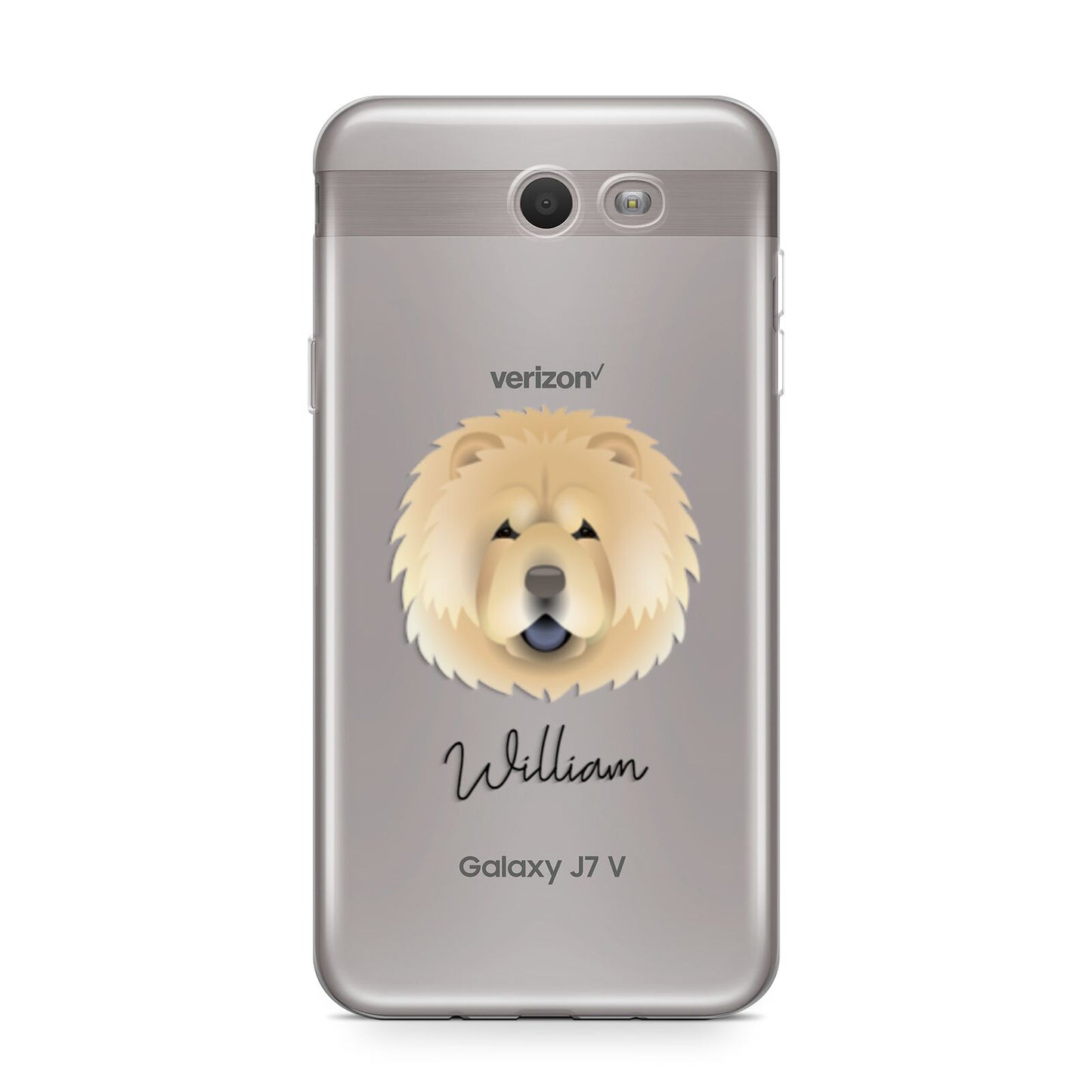 Chow Chow Personalised Samsung Galaxy J7 2017 Case