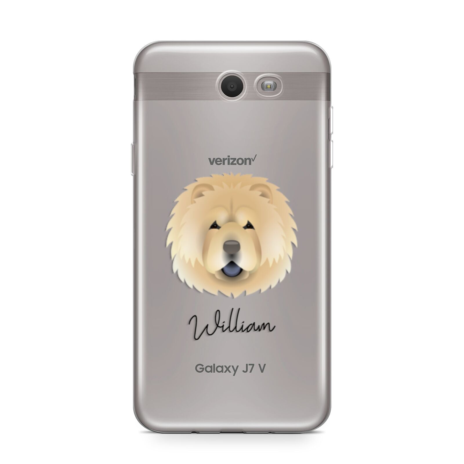 Chow Chow Personalised Samsung Galaxy J7 2017 Case