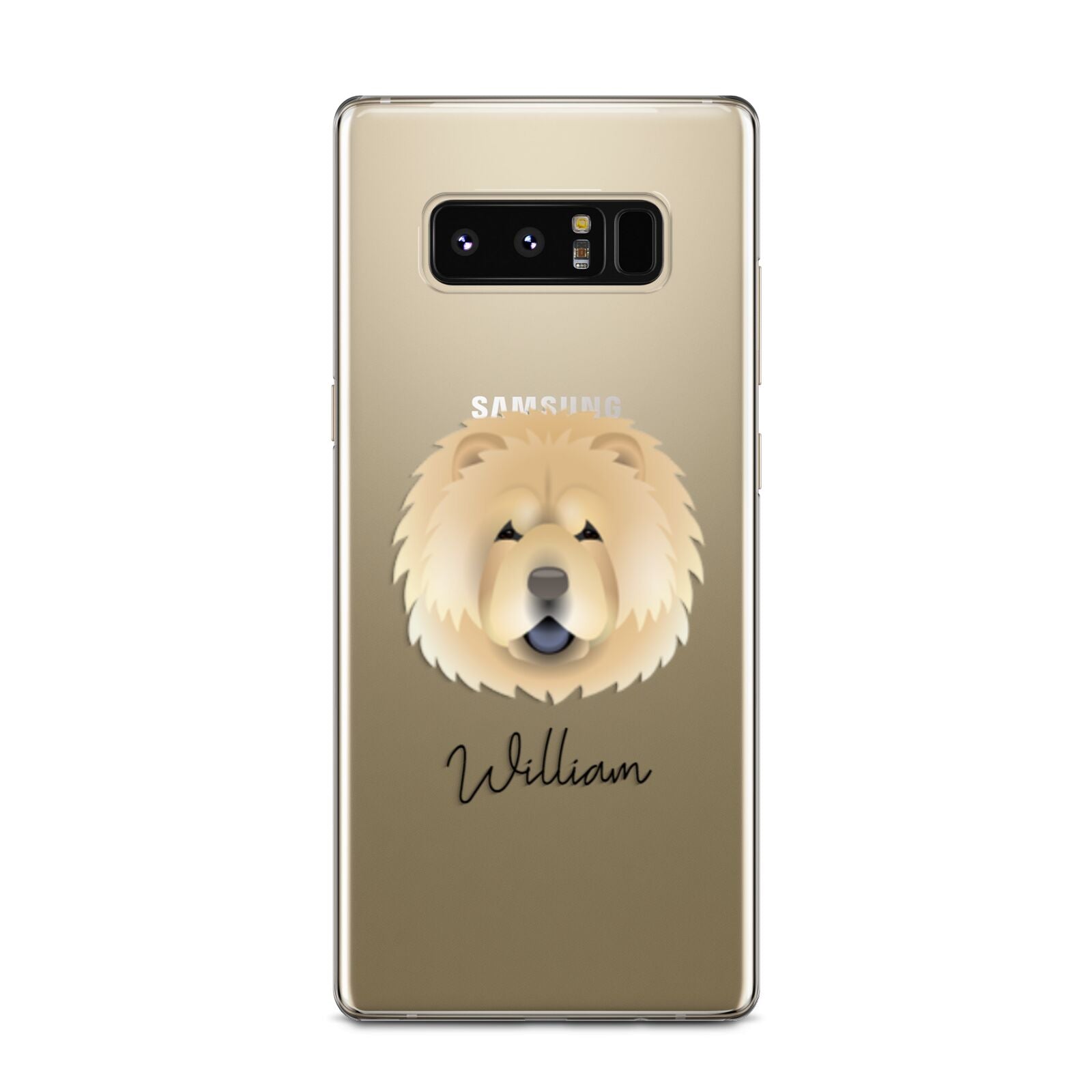 Chow Chow Personalised Samsung Galaxy Note 8 Case