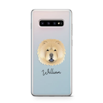 Chow Chow Personalised Samsung Galaxy S10 Case