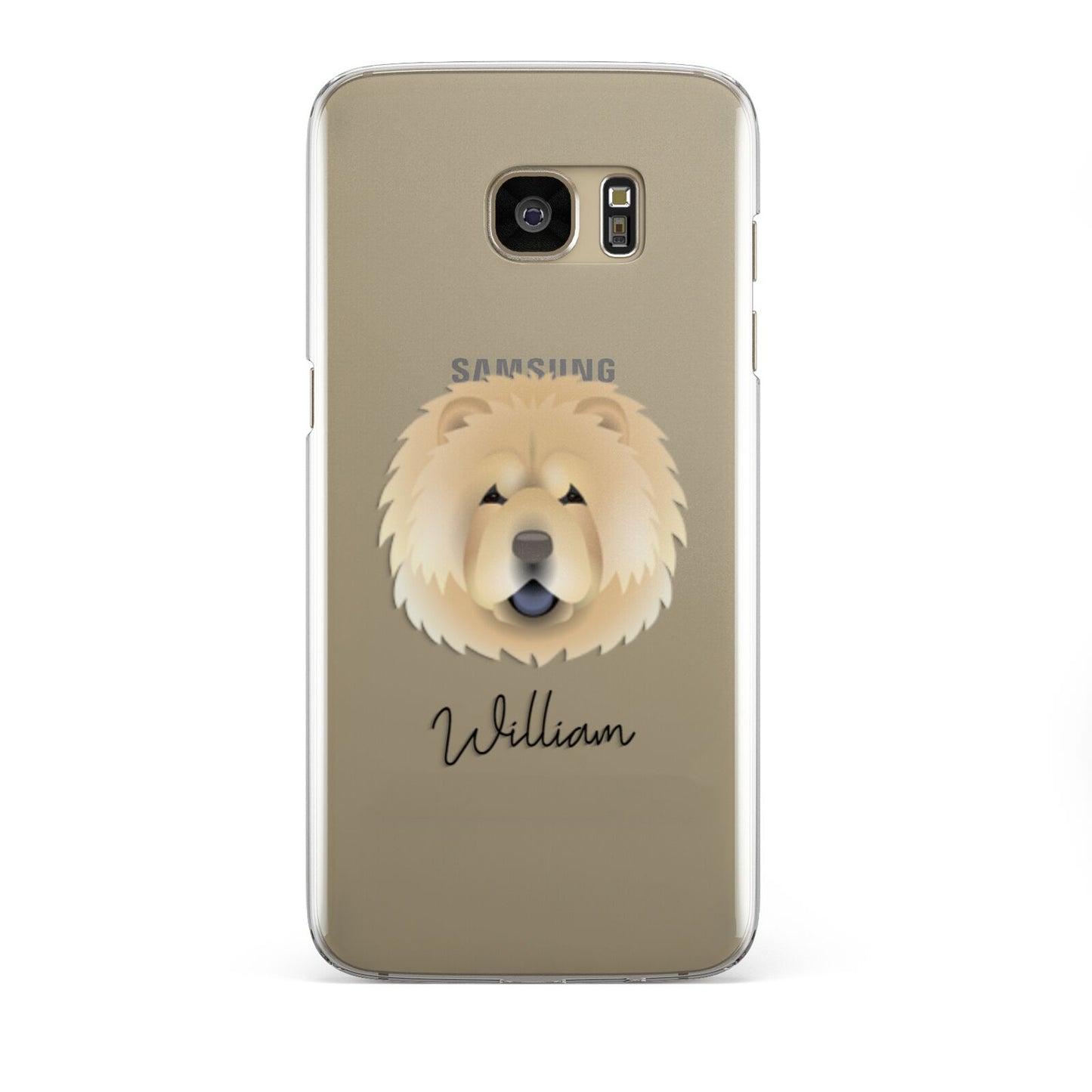 Chow Chow Personalised Samsung Galaxy S7 Edge Case