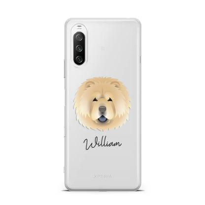 Chow Chow Personalised Sony Xperia 10 III Case