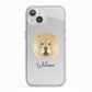 Chow Chow Personalised iPhone 13 TPU Impact Case with White Edges