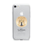 Chow Chow Personalised iPhone 7 Bumper Case on Silver iPhone
