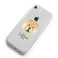 Chow Chow Personalised iPhone 8 Bumper Case on Silver iPhone Alternative Image