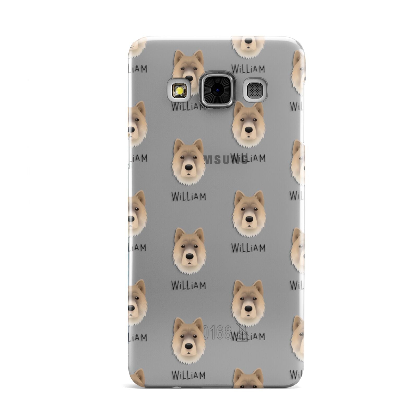 Chow Shepherd Icon with Name Samsung Galaxy A3 Case