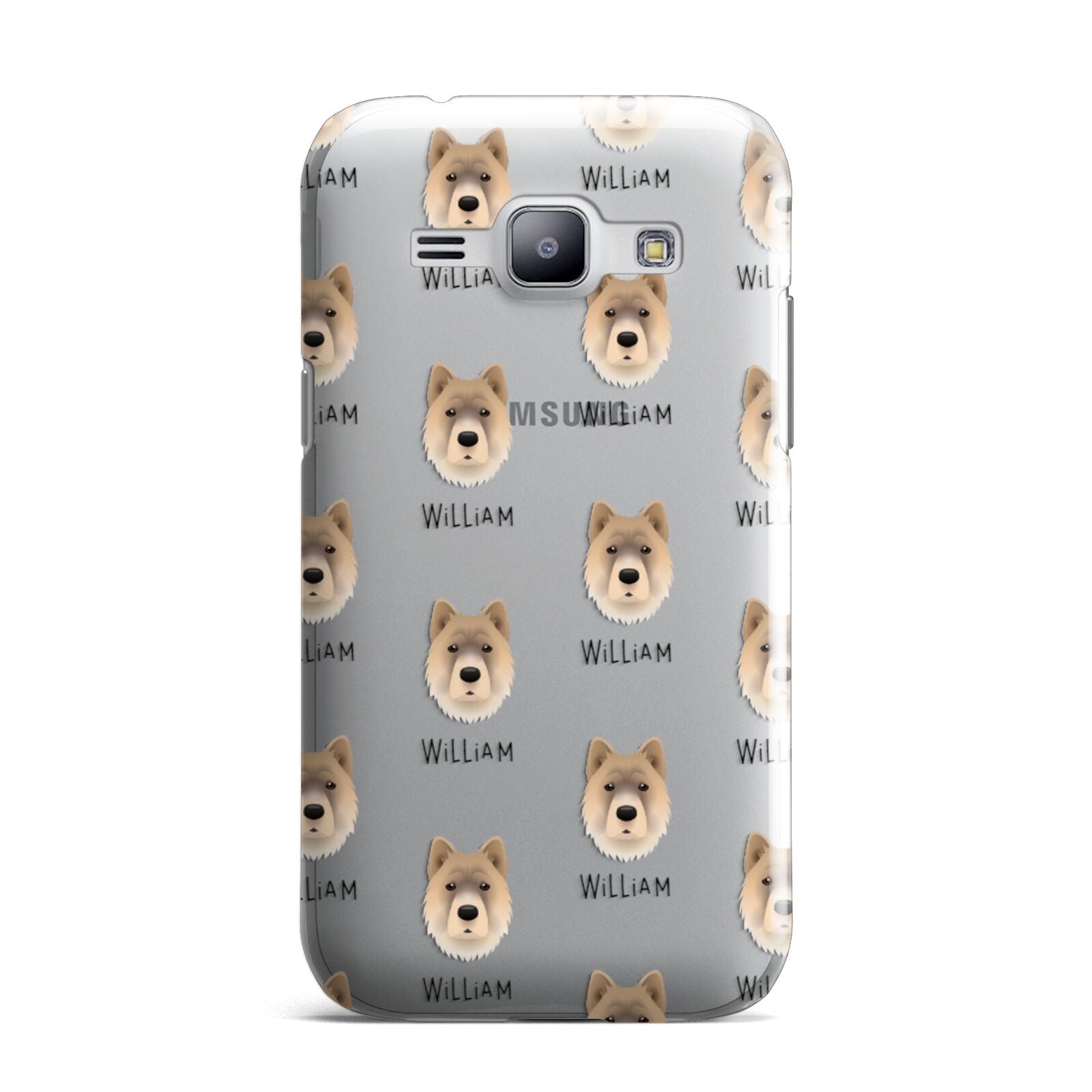 Chow Shepherd Icon with Name Samsung Galaxy J1 2015 Case