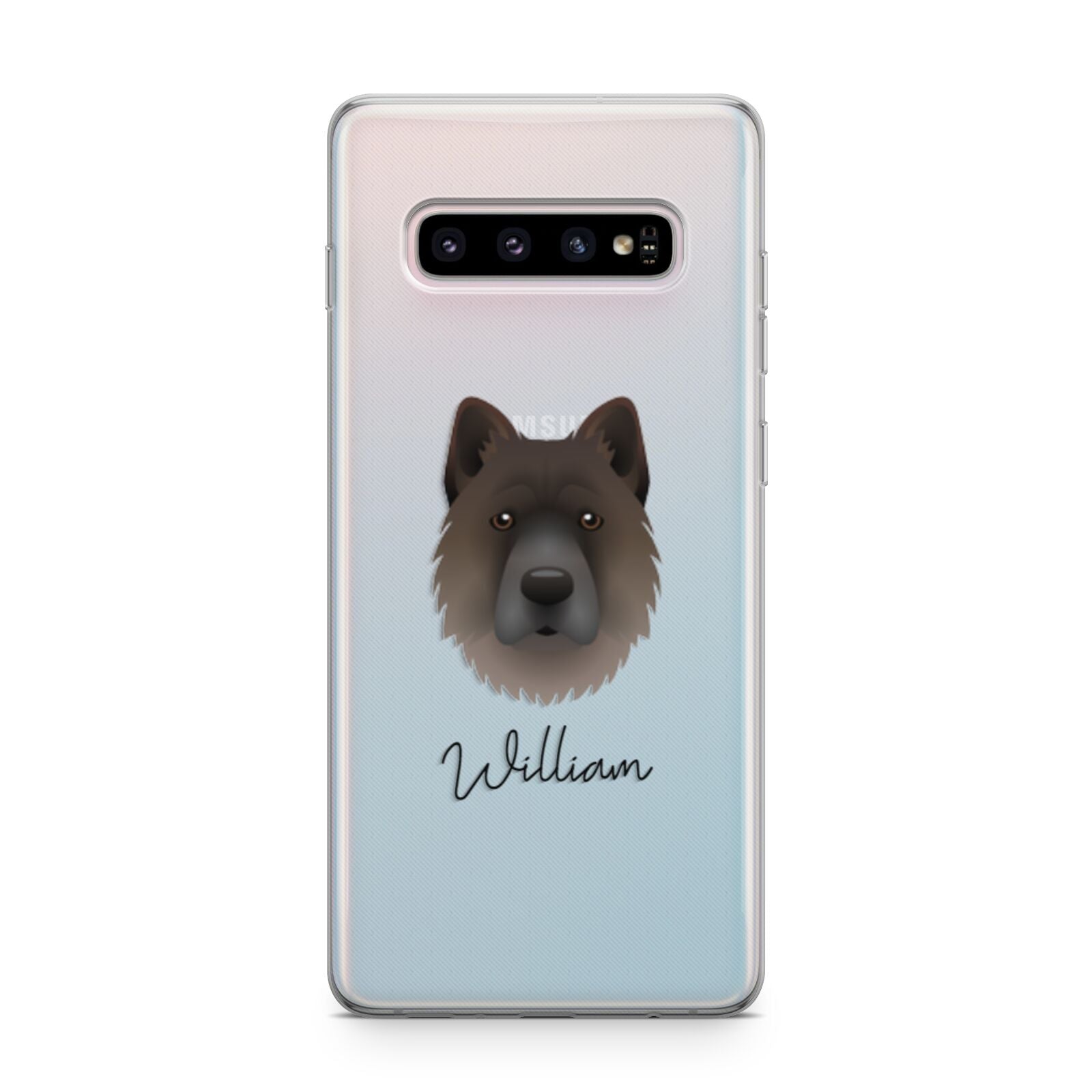 Chow Shepherd Personalised Samsung Galaxy S10 Plus Case