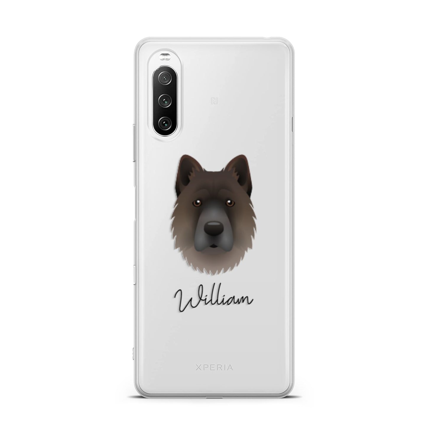 Chow Shepherd Personalised Sony Xperia 10 III Case