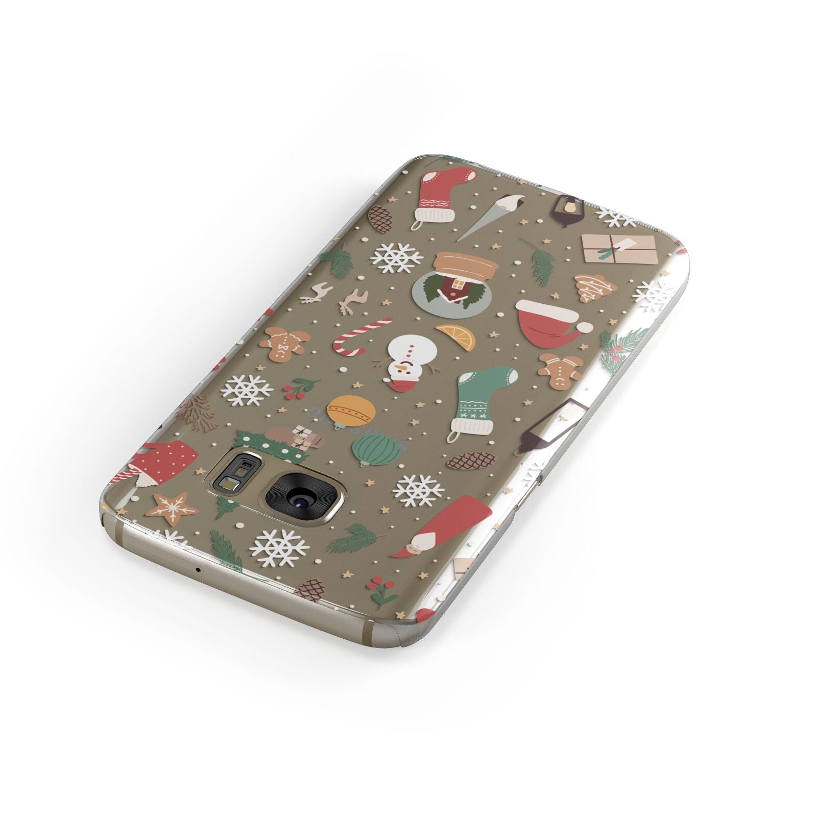 Christmas Assortments Samsung Galaxy Case Front Close Up