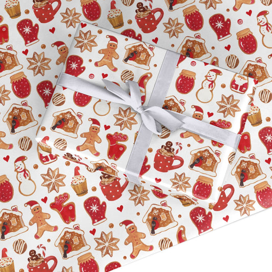 Christmas Baking Custom Wrapping Paper