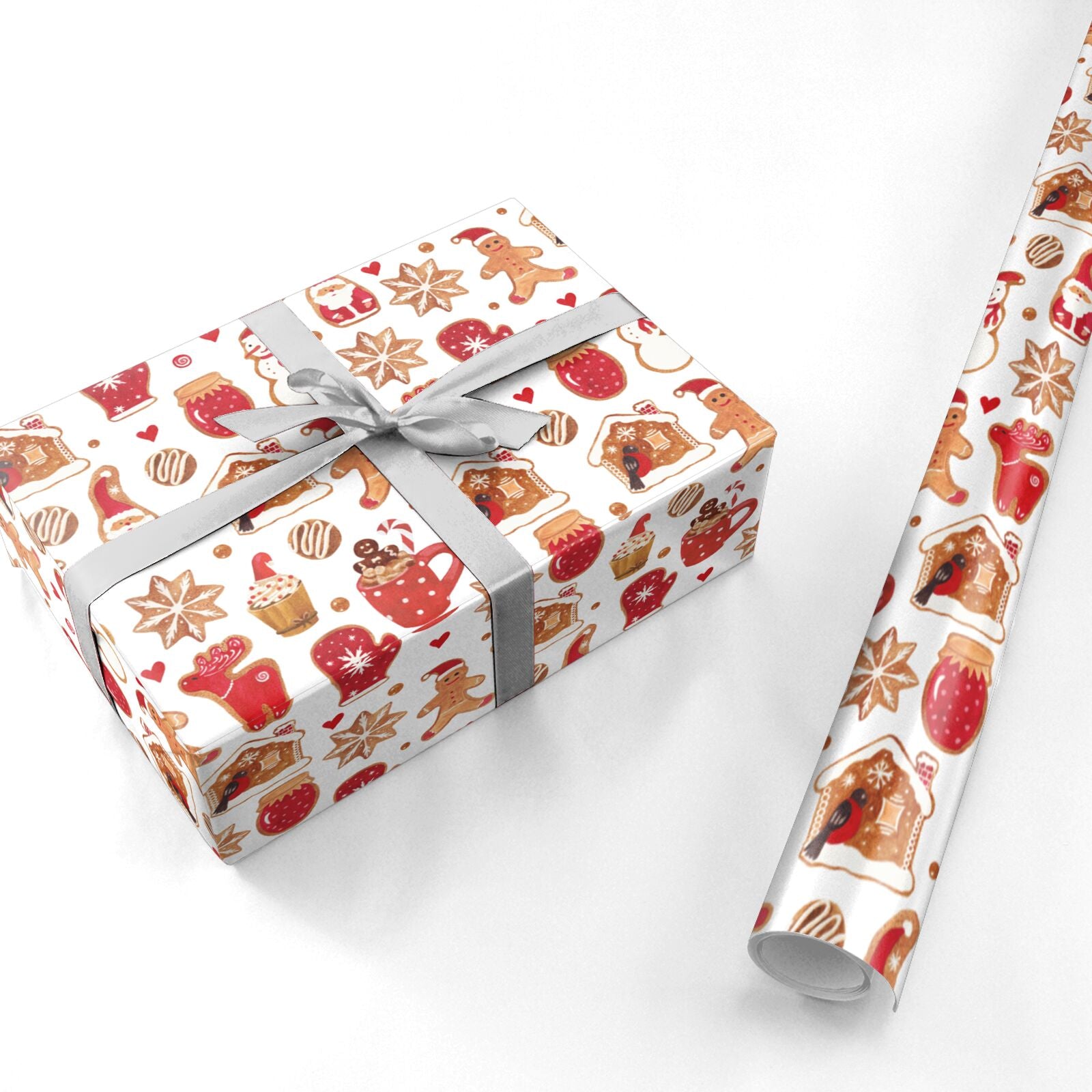 Christmas Baking Personalised Wrapping Paper