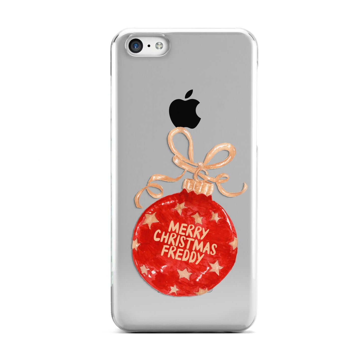 Christmas Bauble Personalised Apple iPhone 5c Case