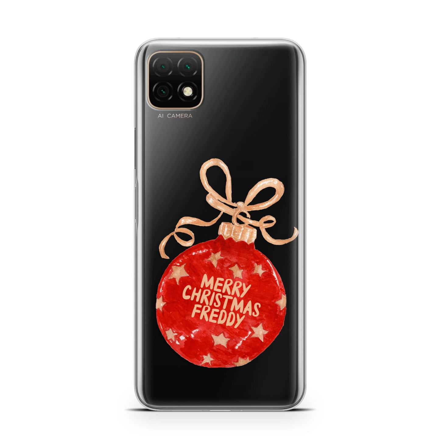 Christmas Bauble Personalised Huawei Enjoy 20 Phone Case